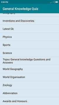 General Knowledge Quiz screenshot 3