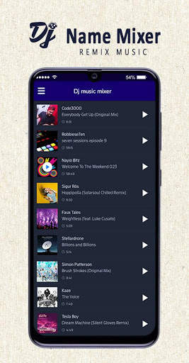 DJ Name Mixer With Music Player - Mix Name Song screenshot 6