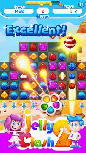 Jelly Clash 2 - 540 Levels screenshot 4