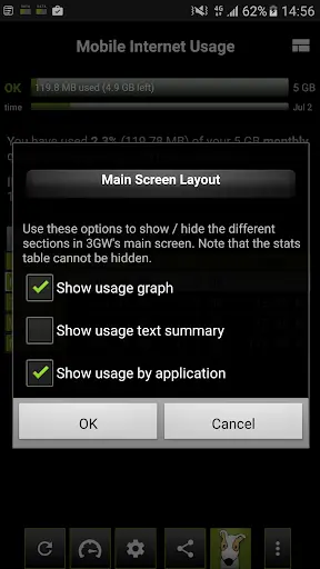 3G Watchdog - Data Usage скриншот 4