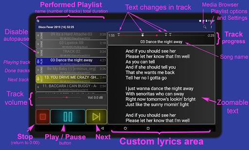 Backing Track Player DEMO screenshot 1