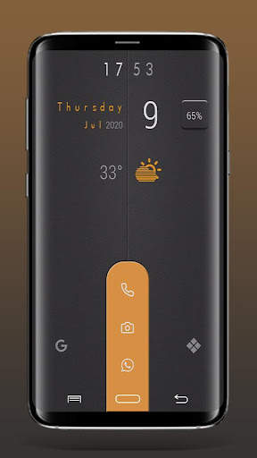 Sliding 2 Theme for Total Launcher screenshot 1