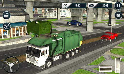 Trash Truck Simulator 3D screenshot 2