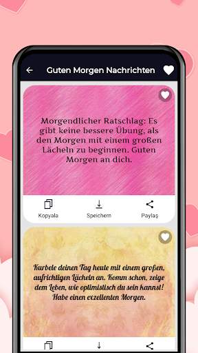 Meldungen, Wünsche & Grüße screenshot 5