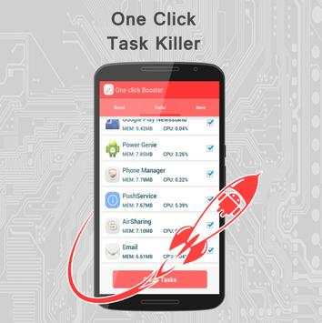 One click booster screenshot 2