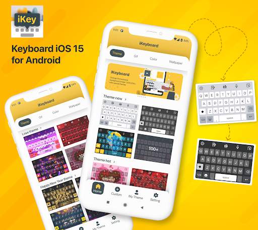 iOS Keyboard for Android screenshot 1