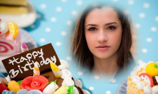 Name Photo on Birthday Cake Photo Editor screenshot 5