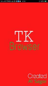 TK Private Browser screenshot 1