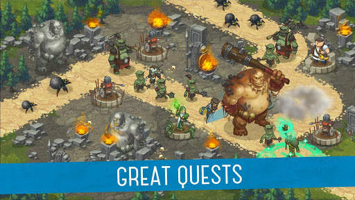 Orcs Warriors: Offline Tower Defense screenshot 3