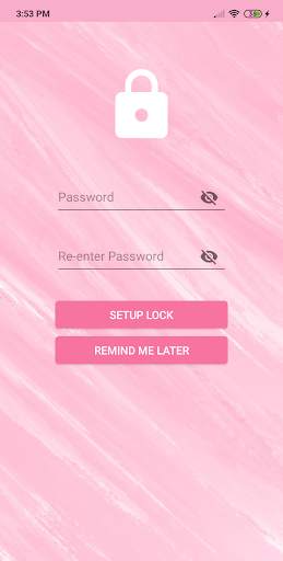 Diary with Lock : Secret diary with password lock screenshot 1