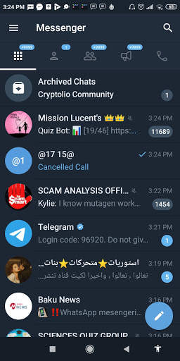 New Tiligram Messenger, free video calls, texting screenshot 3