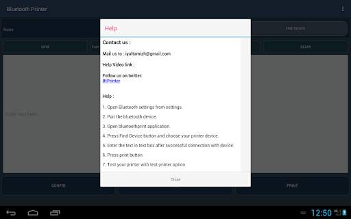 Simple Bluetooth Printer screenshot 10