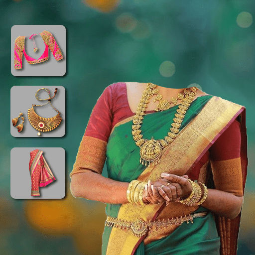 Women Saree Photo Frames icon