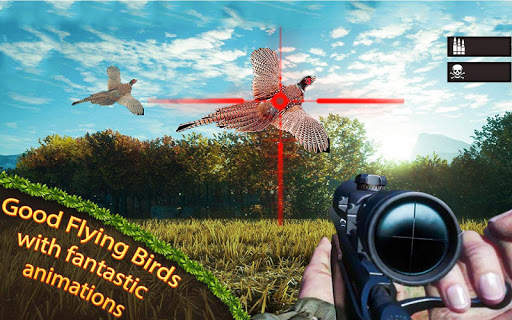 Birds Hunter:Jungle shooting games free screenshot 2