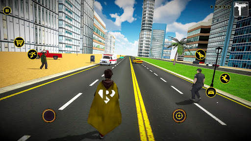 Super Speed Flying Hero Games : Rescue Survival screenshot 2
