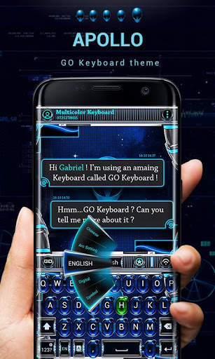 Apollo GO Keyboard Theme Emoji screenshot 5