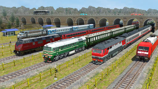 Train Racing Game Simulator - Train Racing скриншот 5