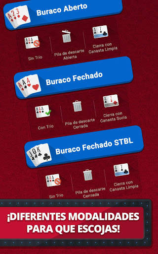 Buraco Real - Juego de Cartas screenshot 19