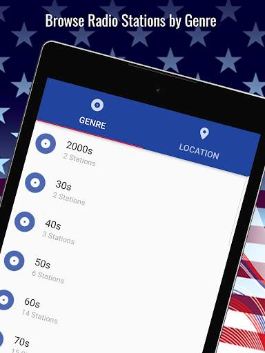 📻 USA Radio 󠁵󠁳󠁡󠁺󠁿🇺🇸 10.000+ Radio Stations 18 تصوير الشاشة