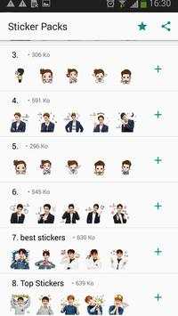 Exo Stickers for Whatsapp : Autocollants Pour Exo screenshot 4