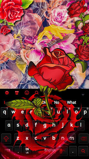 Gothic Rose Keyboard 🌹 screenshot 4
