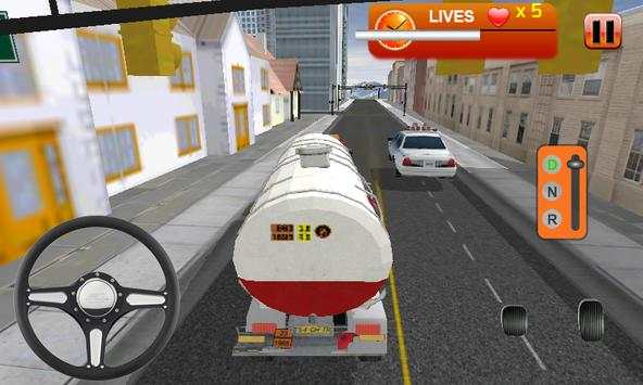 Oil Tanker Driving 3D screenshot 8