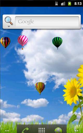 Balloons Live Wallpaper Free screenshot 1