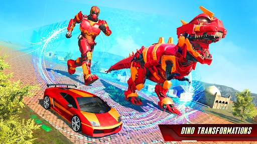 Robot Dino Vs Robot Kong Fight screenshot 2
