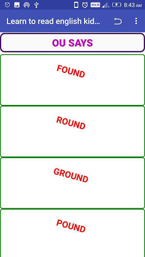 Learn to read English kids 1 screenshot 6