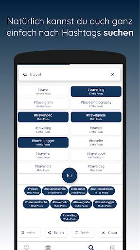 Tag Me - Finde & Suche Top Instagram Hashtags screenshot 6