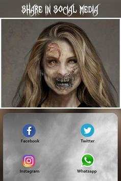 Zombie Photo Editor : Scary Photo Maker screenshot 5