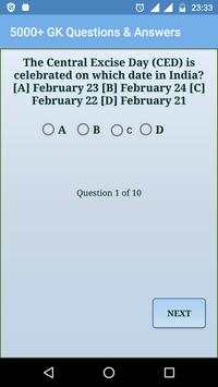 5000  GK Questions & Answers screenshot 7