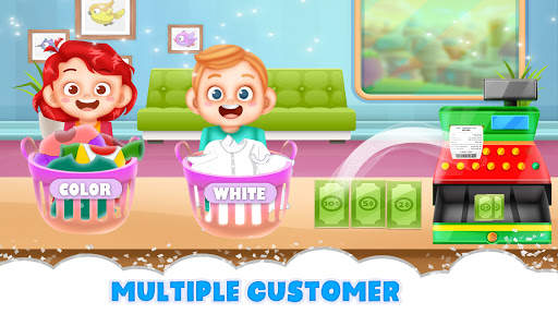 Laundry Washing Shop: Dirty Clothes Cleaning screenshot 6