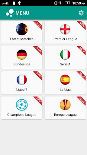 Football Live Scores screenshot 1
