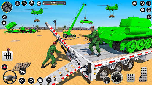 US Army Truck Transport Games screenshot 1
