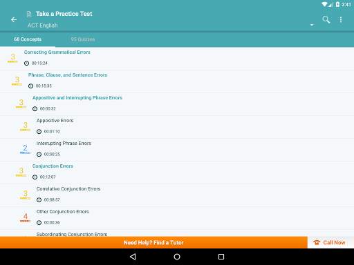 ACT: Practice,Prep,Flashcards screenshot 6