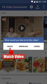 Video Downloader for Facebook screenshot 2