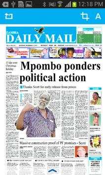 Zambia Daily Mail screenshot 3