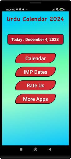 Islamic (Urdu) Calendar 2024 screenshot 2