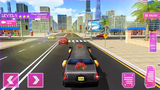 VIP Limo Service - Luxury Wedding Car Driving Sim screenshot 3