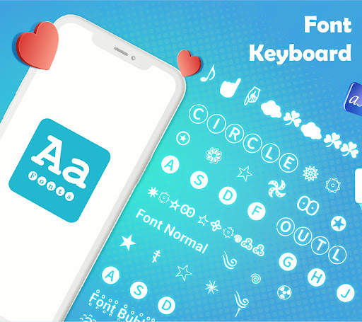 Fonts Keyboard screenshot 1
