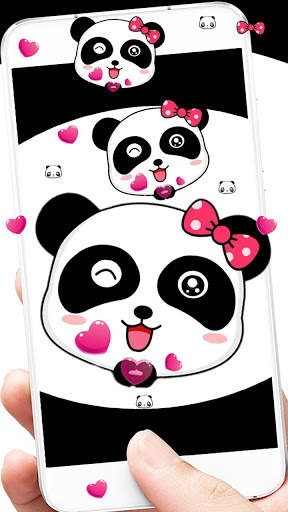 Cute Panda Theme Live Wallpaper screenshot 2