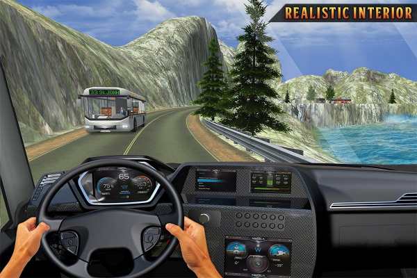 Mountain Bus Uphill Drive: Free Bus Games screenshot 4