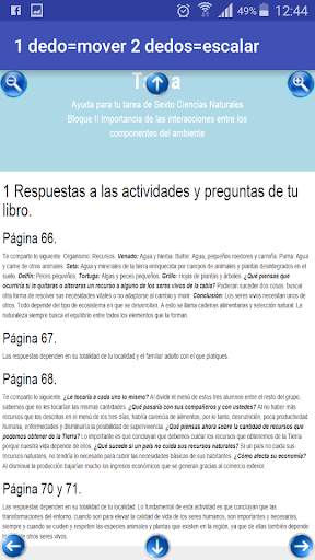 Ayuda para tu Tarea Ciencias Naturales 6 скриншот 5