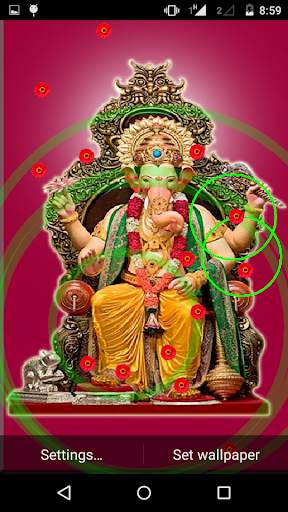 Ganesh Live Wallpaper screenshot 4
