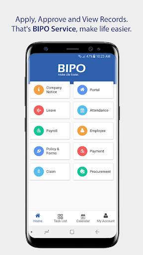 BIPO HRMS screenshot 1