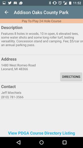 DiscBot Disc Golf App screenshot 4