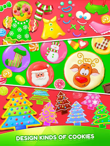 Christmas Unicorn Cookies & Gingerbread Maker Game screenshot 3