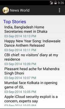 NewsWorld screenshot 2