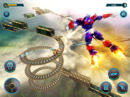 Flying Monster Robot Fighting screenshot 8